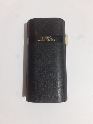 Berec flashlight from the 1970s like new, black small model