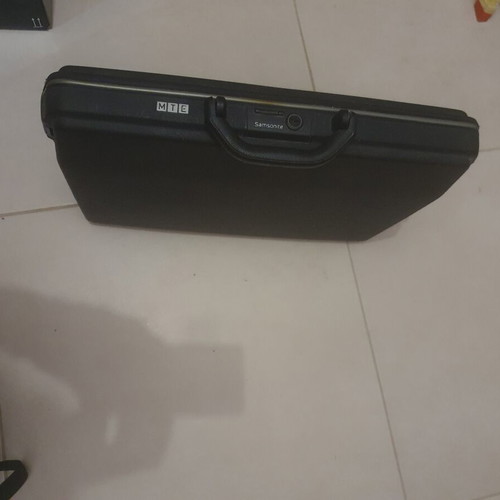 Samsonite Briefcase used, hard-shell 47x37x11 cm, black