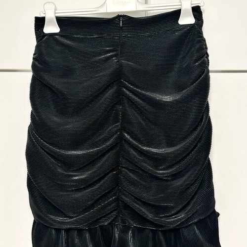 Anthé short skirt with gathers new, size M, black