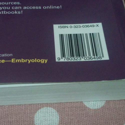Human Embryology and Developmental Biology medical book like new