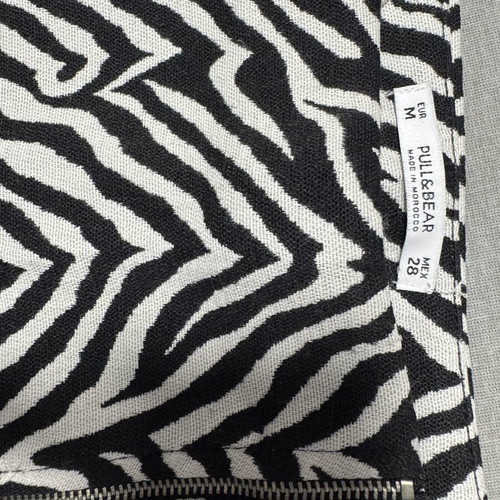Pull & Bear mini zebra skirt