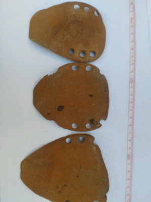 Old horseshoes used, pack of 3