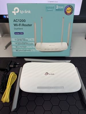 TP-Link Archer C50 AC1200 Dual Band Wi-Fi Router σαν καινούργιο
