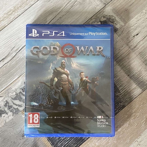 God of War PS4 sealed, new, French edition with multiple languages