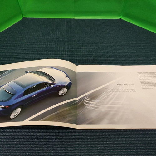 Alfa Romeo Brera official illustrated brochure like new