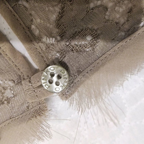 Pinko lace dress like new, beige, size L