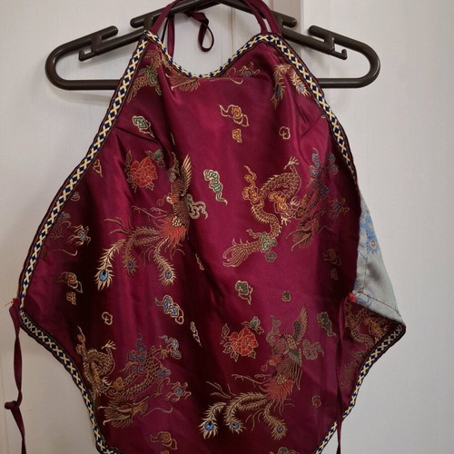 Vintage top with open back, like new, size S