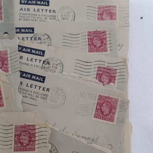 Cyprus Small Archive of Telegrams and Letters 1934 - 1948 used