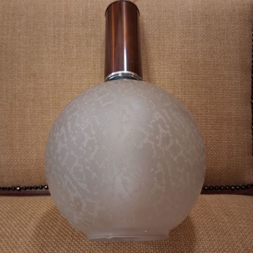 Set of 2 mid century single-light ceiling lamps