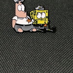 SpongeBob and Patrick Pin like new