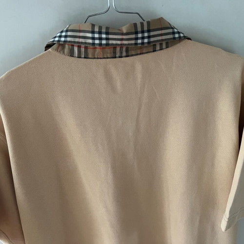 Burberrys of London Vintage 90's Pony Logo Women Polo Shirt used, XXL, beige and brown
