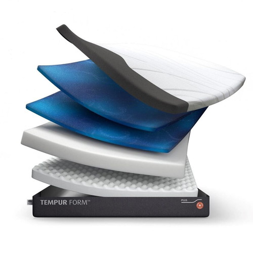 Tempur Memory Foam Mattress by Elite Strom like new