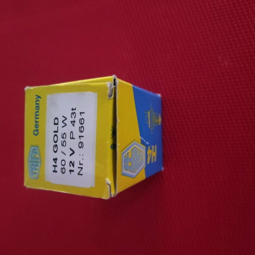 Osram H4 Gold car bulbs like new