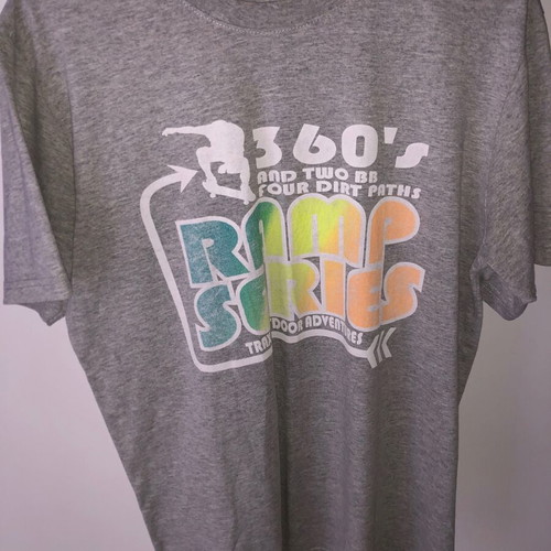 Trax original gray short-sleeve shirt size Small new