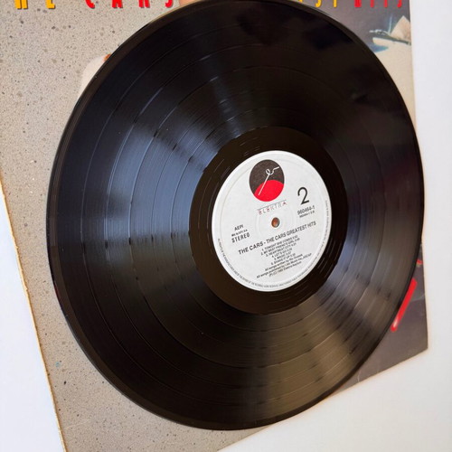 The Cars Greatest Hits LP used, rock genre