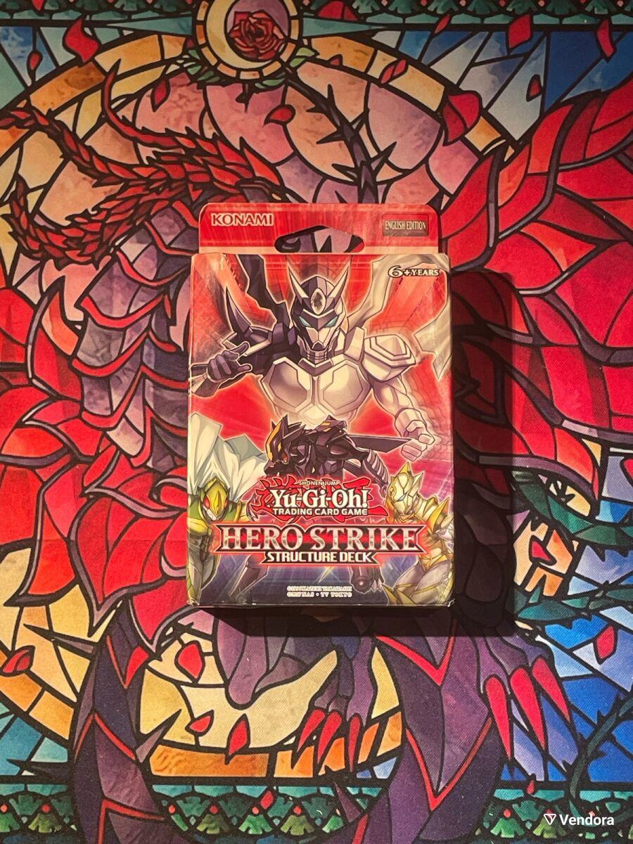 yu gi oh hero strike structure deck YU-GI-OH TCG: Toys & Games Unleash the potential of fusion strategies and master the art of dueling with this dynamic deck that pays homage to the iconic Yu Yu-Gi-Oh!: Structure Deck: HERO Strike