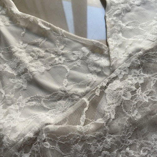 Bershka Halterneck Crop Top like new, white, size M