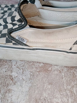 Vans αθλητικά παπούτσια μεταχειρισμένα, μέγεθος 41, μαύρο και άσπρο