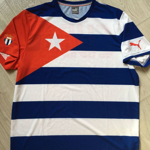 Puma Cuba National Team Flag T-Shirt like new, size 2XL