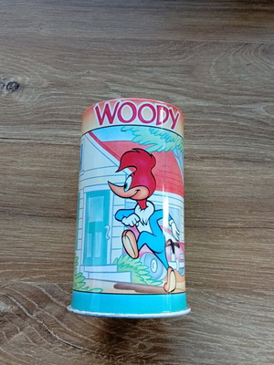 Metal pencil holder used from the 1980s