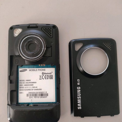 Samsung M8800 Pixon used for parts without battery