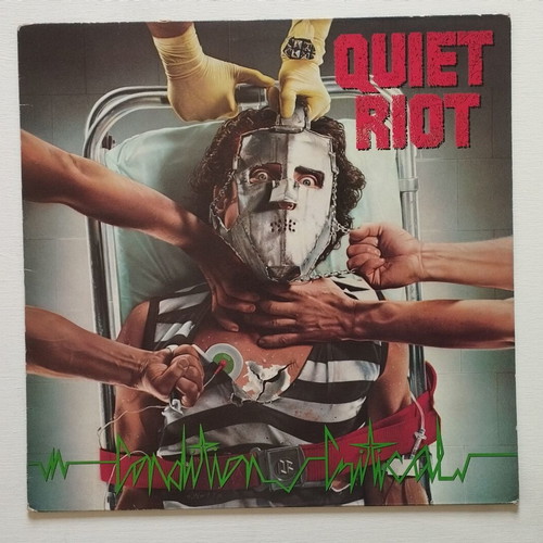 Quiet Riot Condition Critical vinyl record, metal
