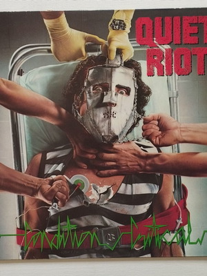 Quiet Riot Condition Critical vinyl record, metal