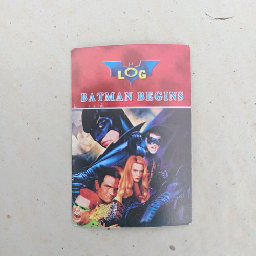 Batman Begins 2006 Cards in Orange Box used