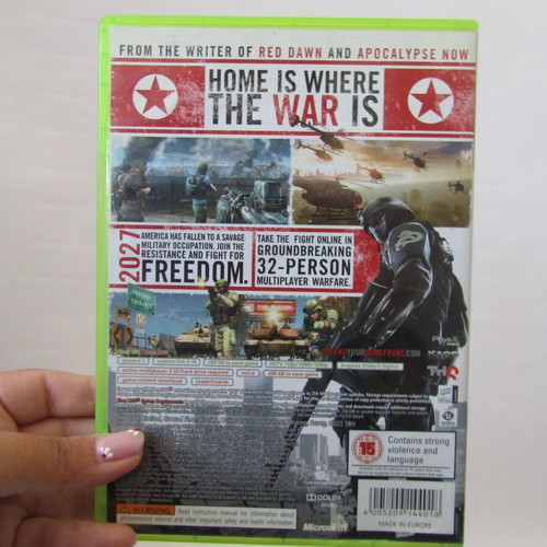 Xbox 360 HomeFront used with manual, plays perfectly
