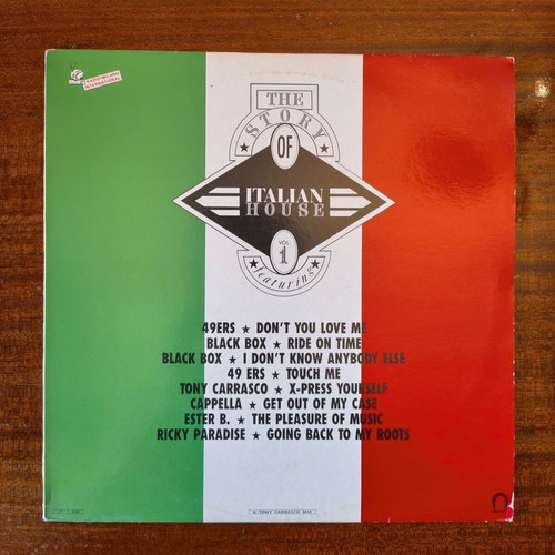 Vinyl record set like new, classic pop, 90s house & Italo house
