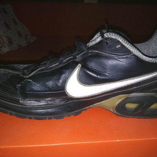 Nike Air Max size 46 used black athletic shoes