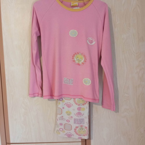 Girls' pajamas used, pink, Twetty