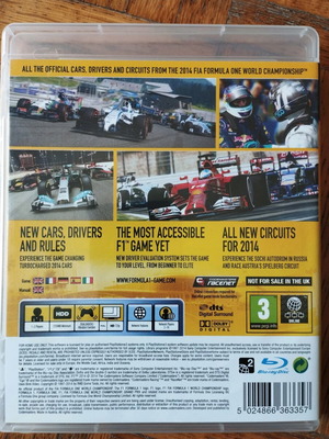 PS3 F1 2014 μεταχειρισμένο, πλήρες