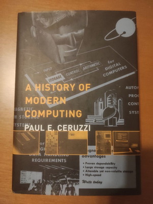 A History of Modern Computing hardcover like new, Paul E. Ceruzzi, English