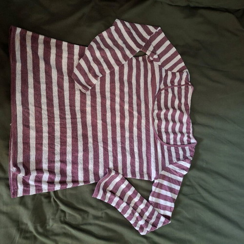 Long-sleeve blouse used, wool, size S