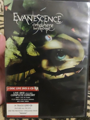Evanescence live DVD & CD disc used, 14 tracks, collectible