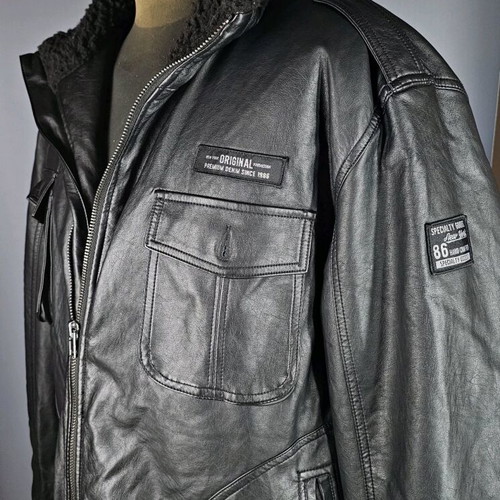 Bomber jacket Infinity XL black like new