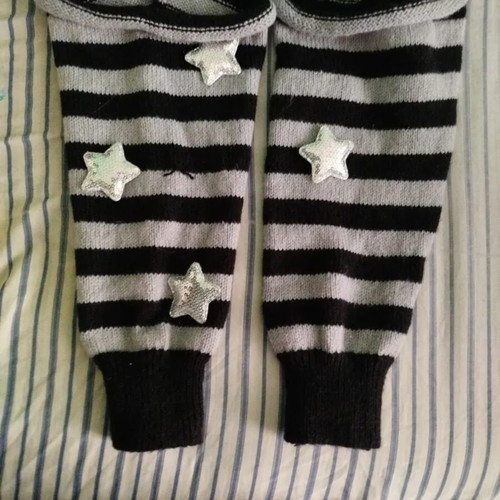 Women Kawaii Leg and Hand Warmers Sleeves new