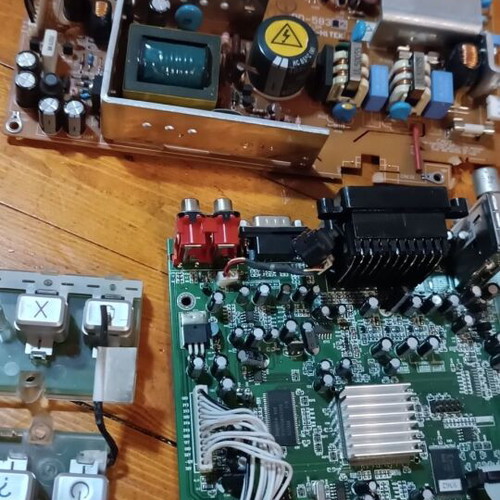 Used PC and electronic device circuit boards set of 7 pieces