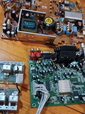 Used PC and electronic device circuit boards set of 7 pieces