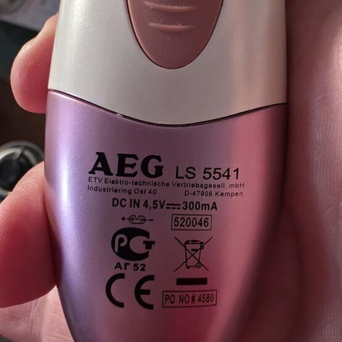 AEG LS 5541 Lady Shaver new in original packaging
