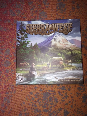 Sierra West board game like new