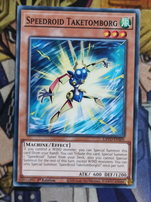 Speedroid Taketomborg ефектна карта Yu-Gi-Oh!