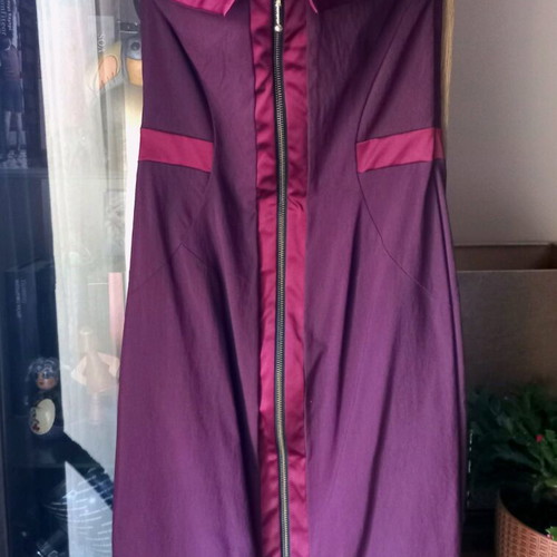 Hybrid dress like new, red, slim fit, size L