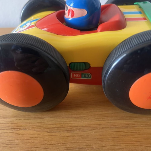Vintage toy car like new, reversible driver