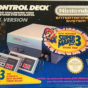 Nintendo NES ΣΤΟ ΚΟΥΤΙ ΤΟΥ, κομπλε, αριστη κατασταση, για συλλεκτη