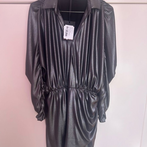 Lynne dress new, gray silver