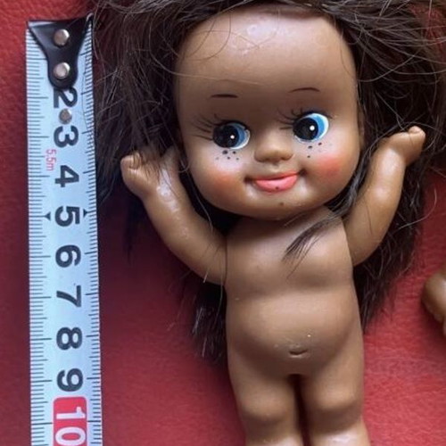 Vintage collectible doll made in Japan, used, approx. 11 cm