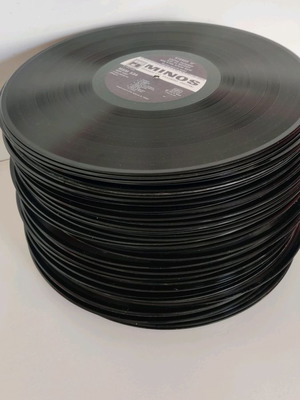 Vinyl records used, pack of 90, rare Greek 33 RPM