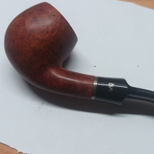 Stanwell Shape 84 tobacco pipe used, Royal Silver, Danish Era